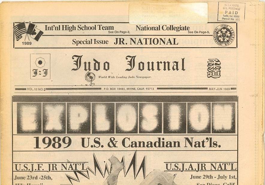 05/89 Judo Journal Newspaper